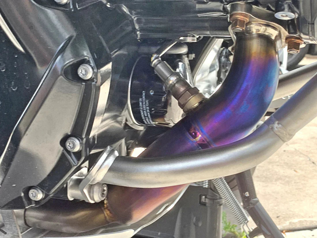 Vandemon BMW R1250GS and Adventure Titanium Exhaust System & OEM Valve Function BMWR1250GSTIEXHCFV VA-24