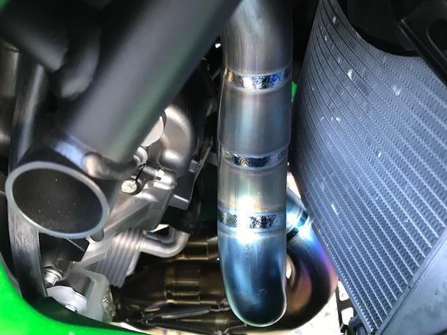 Vandemon Titanium Exhaust System Kawasaki H2 SE SX 2018-23 KAWAH2SESXTIEXHSYSB VA-146