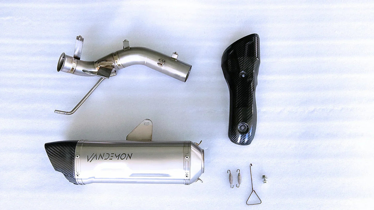 Vandemon Triumph Speed Triple 1200RS & RR Titanium Slip-On Muffler TRIUM120SPDMUFA VA-158