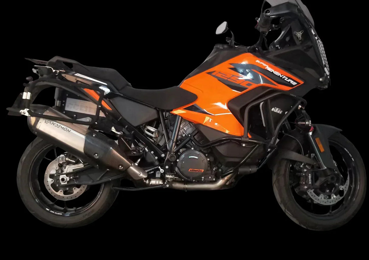 Vandemon KTM 1290 Super Adventure S & R Full Titanium Exhaust System 2021-2024 KTM129ADTIEXHCB VA-136