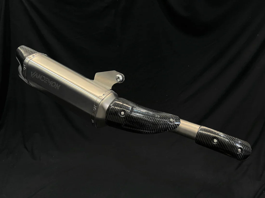 Vandemon KTM 790 & 890 Adventure HUSQVARNA Norden 901 Titanium Slip-On & Link Pipe KTM790ADTIMUFFB VA-57