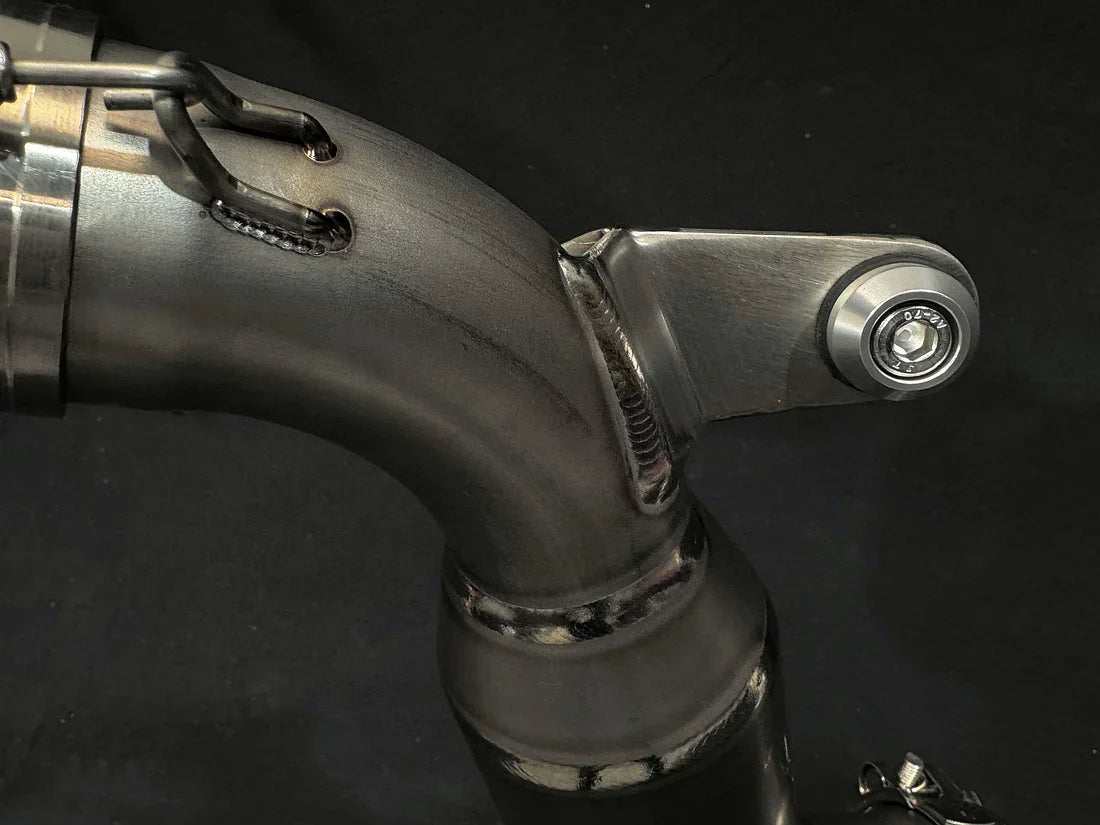 Vandemon KTM RC 390 & 390 DUKE Titanium Exhaust System 2022-2023 KTMRC390TIMUFB VA-59