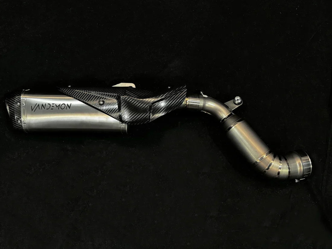 Vandemon KTM RC 390 & 390 DUKE Titanium Exhaust System 2022-2023 KTMRC390TIMUFB VA-59
