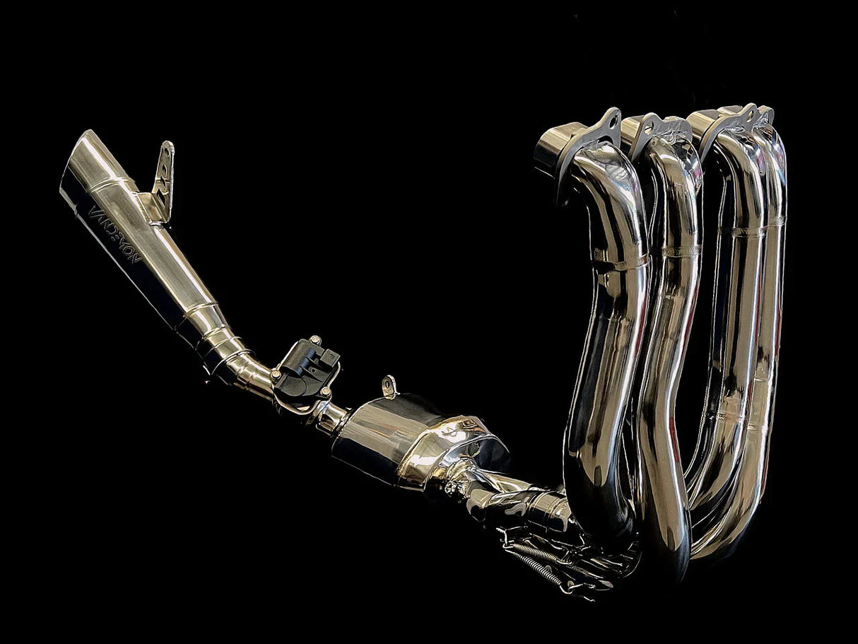 Vandemon H2 H2R Bimodal Stealth Titanium Exhaust System H2 H2R 2015-2024 KAWAH2TICSPOLEXHWVR VA-49