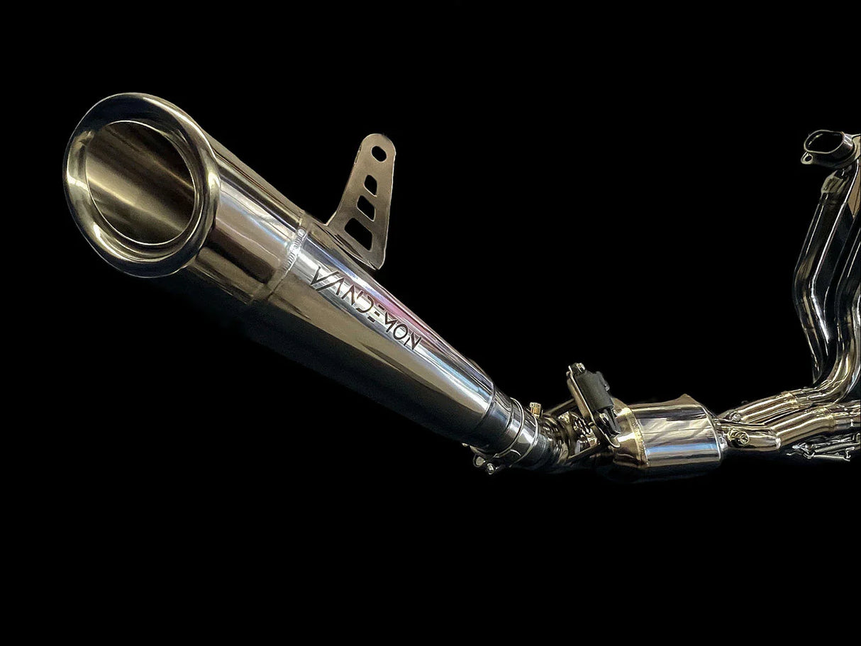 Vandemon H2 H2R Bimodal Stealth Titanium Exhaust System H2 H2R 2015-2024 KAWAH2TICSPOLEXHWVR VA-49
