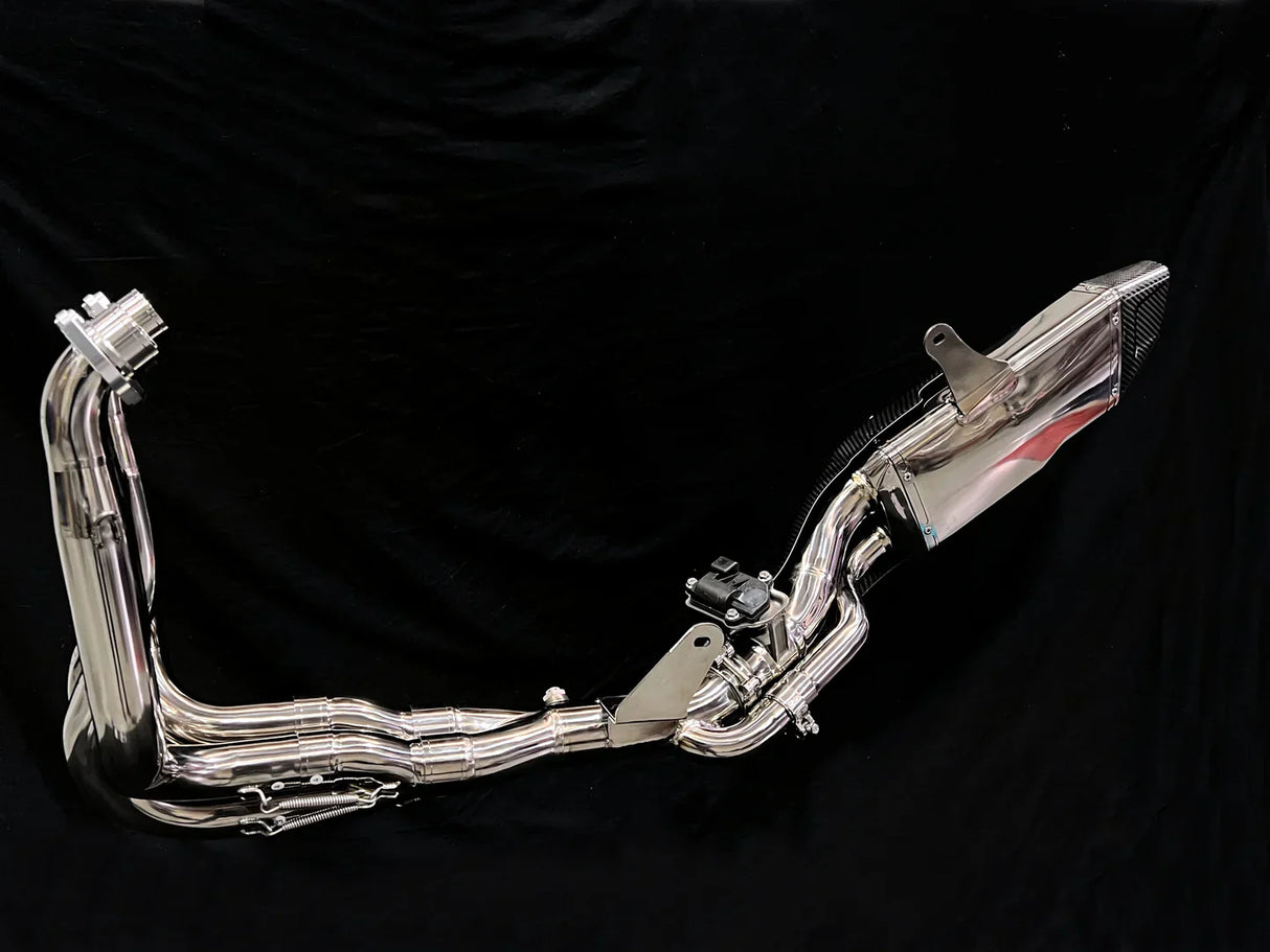 Vandemon Bimodal Stealth Titanium Exhaust System H2 SE SX 2018-2025 KAWAH2SESXTIEXSYWVB VA-21