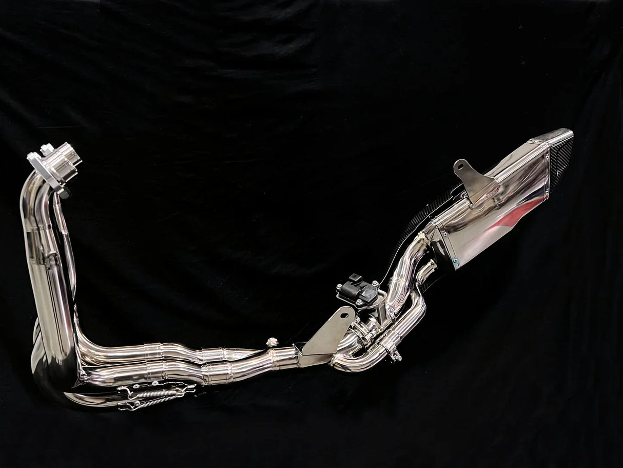 Vandemon ZH2 Bimodal Stealth Titanium Exhaust System KAWAZH2TIEXSYWVPOLA VA-88