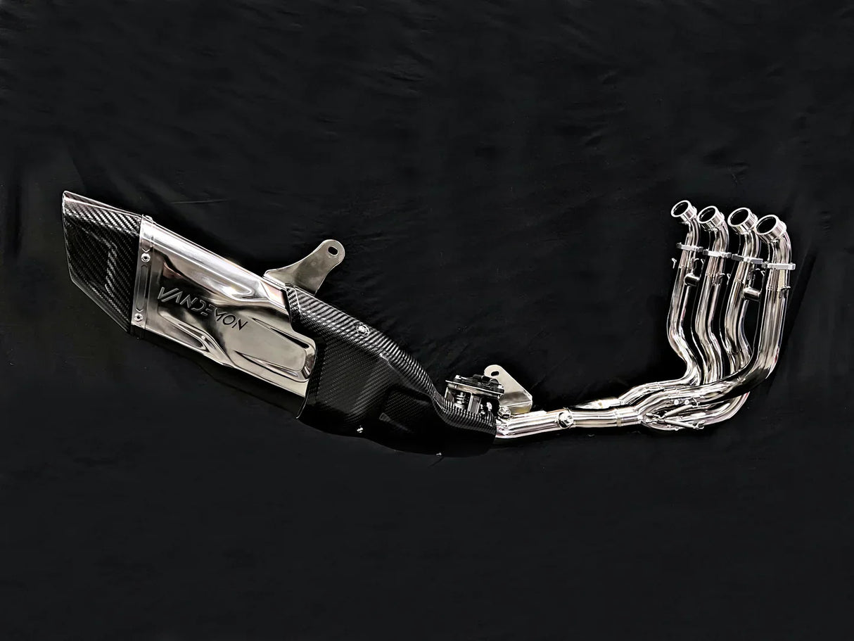 Vandemon ZH2 Bimodal Stealth Titanium Exhaust System KAWAZH2TIEXSYWVPOLA VA-88