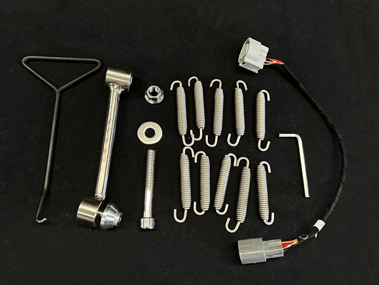 IN STOCK Vandemon Polished Titanium Exhaust System Ninja ZH2 2020-25 KAWAZH2TIEXHSYSPOLB VA-10