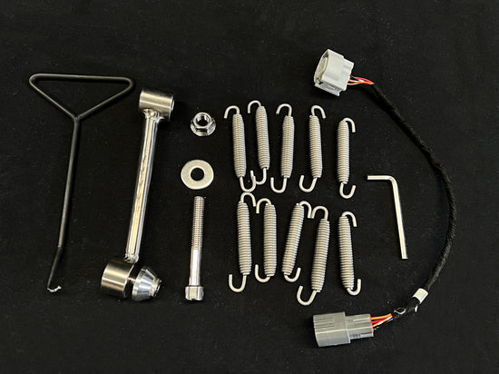 Vandemon Brushed Titanium Exhaust System Ninja ZH2 2020-25 KAWAZH2TIEXHSYSBRUB VA-98