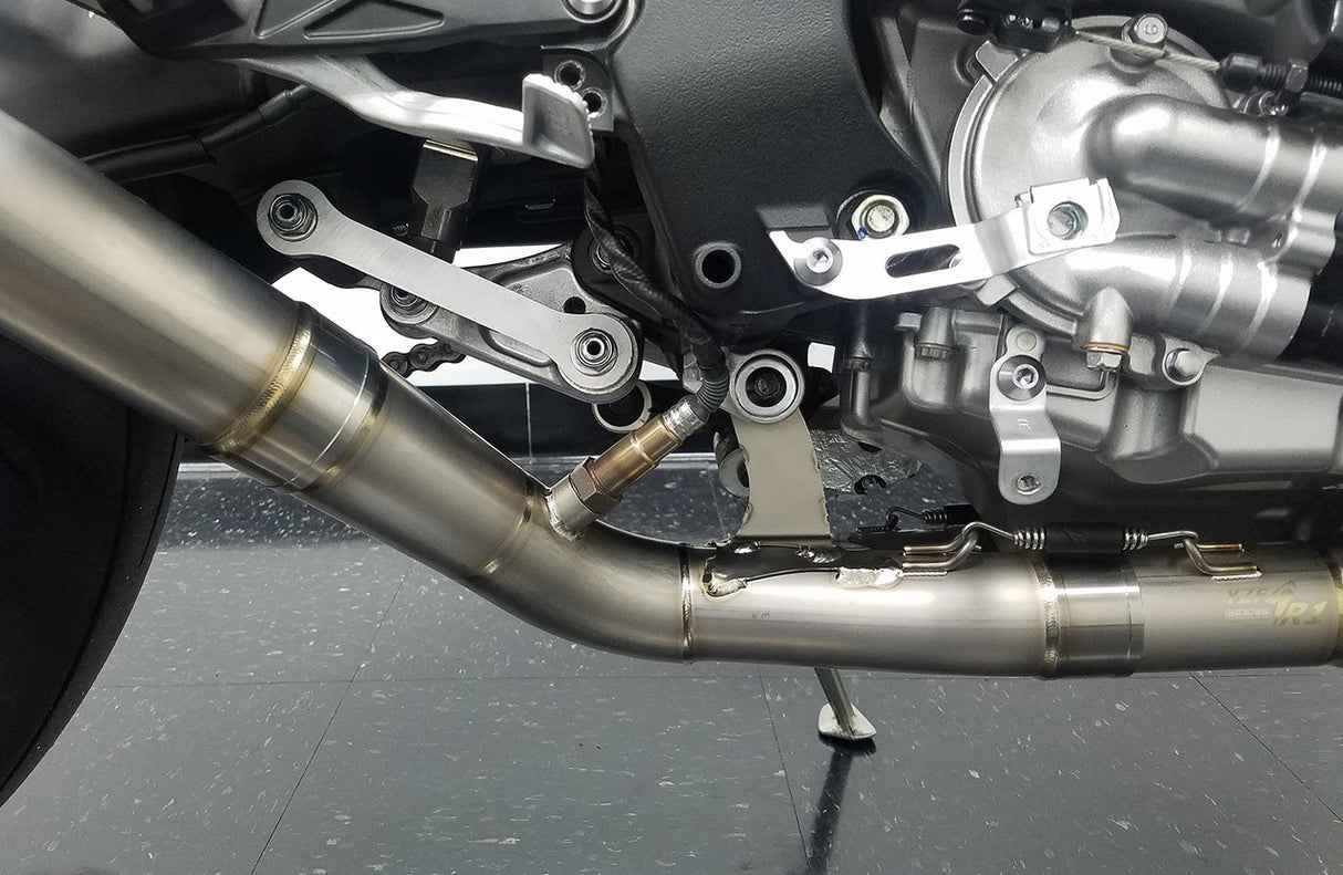 Graves Exhaust Full Titanium Exhaust System With Carbon 265mm Silencer R1 2015-2024 Exy-17r1-Ftc26