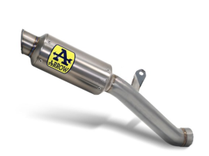 71003GPI Arrow GP2 Exhaust, Steel Dark for Honda CBR1000RR 2008-2013