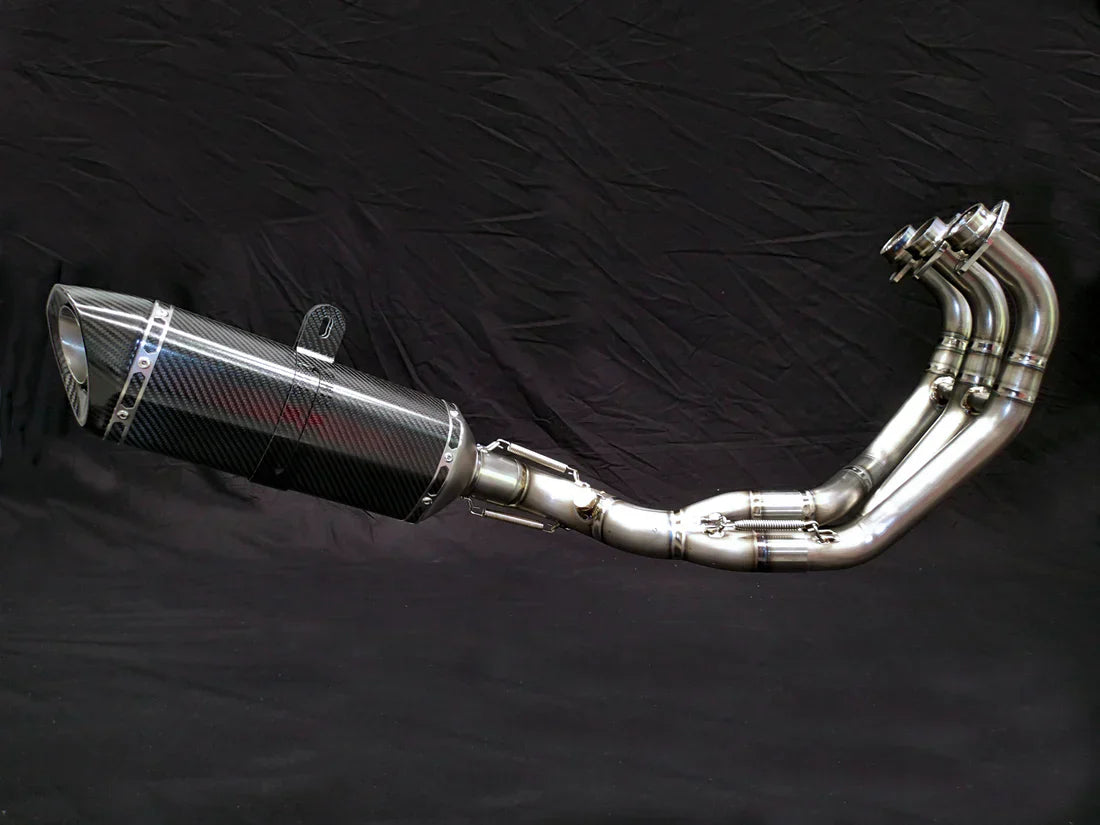 Vandemon Yamaha GEN1 & 2 MT09 FZ09 XSR900 Titanium Exhaust System 2014-2020 YAMAMT09EXHTICFA VA-161