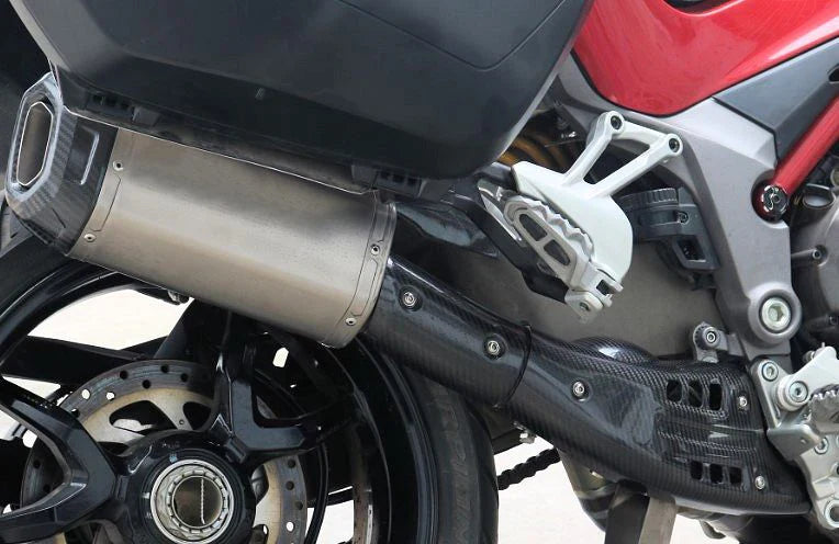 Vandemon Ducati Multistrada 1200-1260 Titanium Exhaust System None Valved 2015-2020 DUC126MTSTIEXHA VA-113