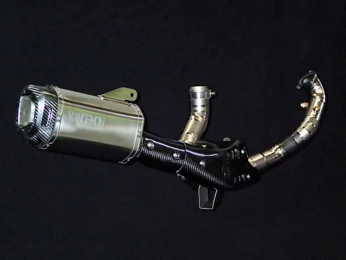 Vandemon Ducati Multistrada 1200-1260 Titanium Exhaust System None Valved 2015-2020 DUC126MTSTIEXHA VA-113