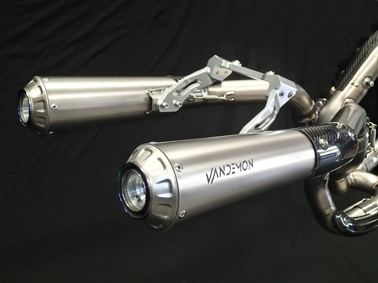 Vandemon Ducati Supersport 939 High Mount Titanium Exhaust System 2017-20 DUC939SUTAILTIEXHA VA-39
