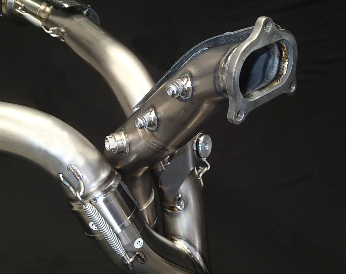 Vandemon Ducati Supersport 939 High Mount Titanium Exhaust System 2017-20 DUC939SUTAILTIEXHA VA-39