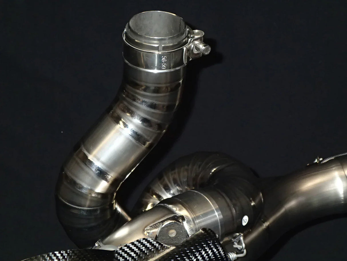 Vandemon Ducati Multistrada 1200-1260 Titanium Exhaust System None Valved 2015-2020 DUC126MTSTIEXHA VA-113