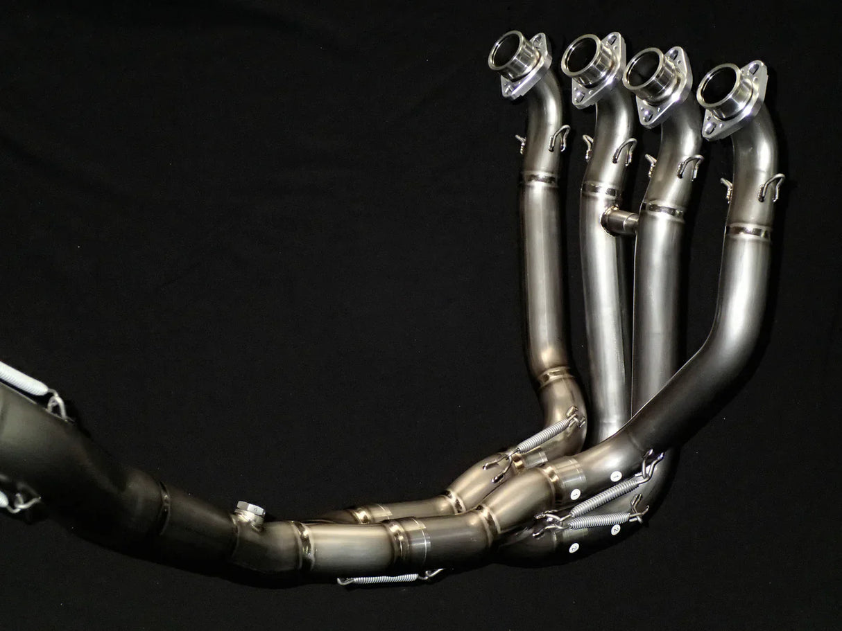Vandemon ZX10R /ZX10RR 2011-2025 Titanium full Exhaust system with Carbon Fiber tip KAWAZX10EXTICFBA VA-89