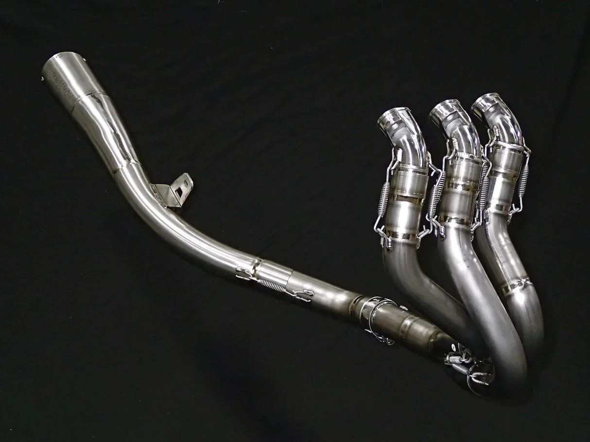 Vandemon Triumph 765 S/R/RS Street Triple Full Titanium Exhaust 2020-2024 TRIUM765STTIEXA VA-150