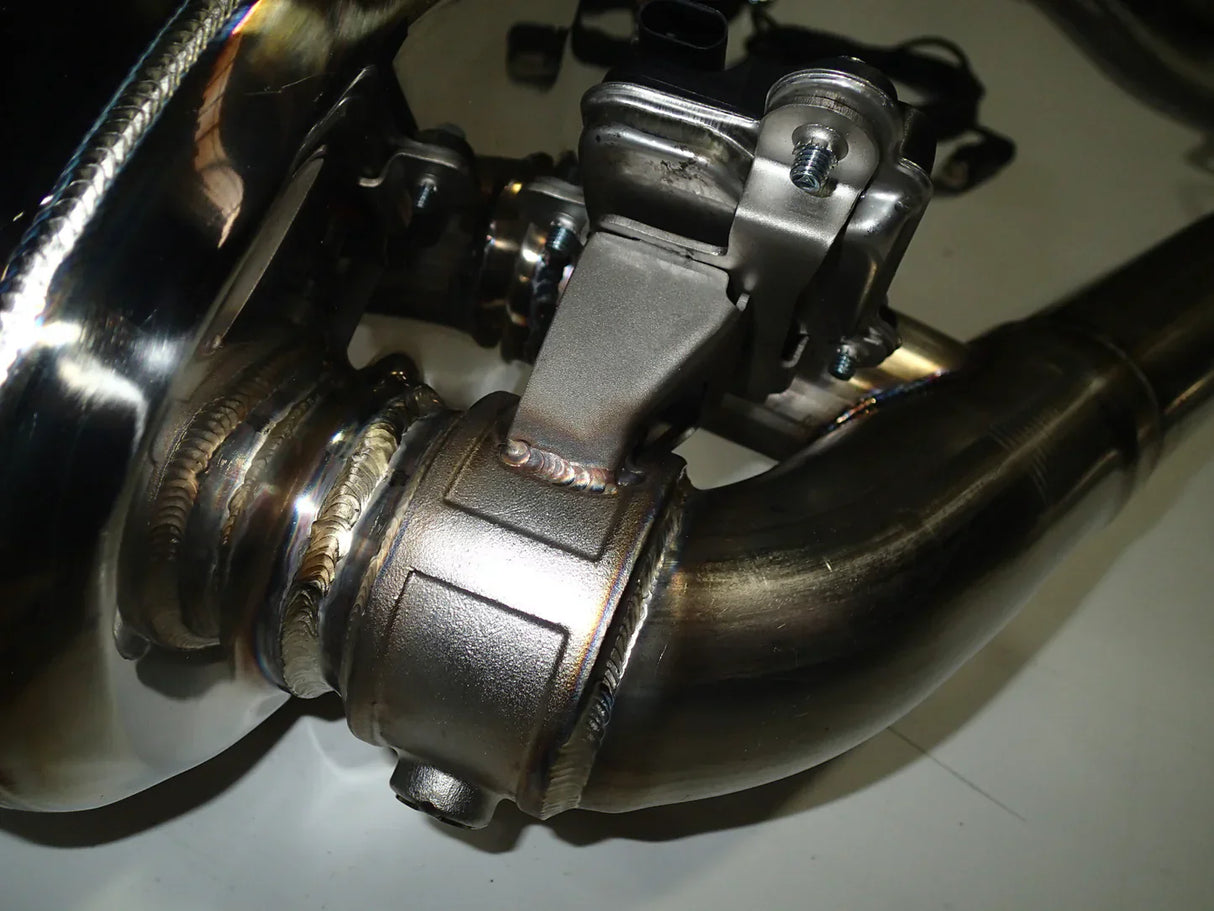 Vandemon Ford Mustang 2.3 ECO Boost Bimodal Stealth Cat back Exhaust System 2015+ MS23FRDEXHSSVLB VA-130