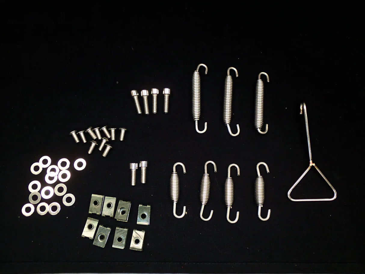 Vandemon Ducati Panigale 1199, 1199S, 1299S, 1299 SP & R 2011-18 Titanium High Mount Exhaust System DUC129TIEXHMESA VA-36