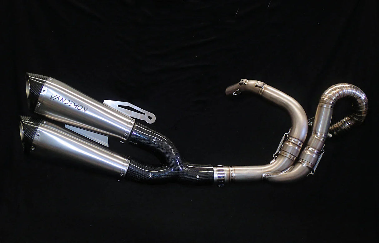 Vandemon Ducati Diavel 1200 Titanium Exhaust System 2011-2017 DUCDVLTITEXH15A VA-31