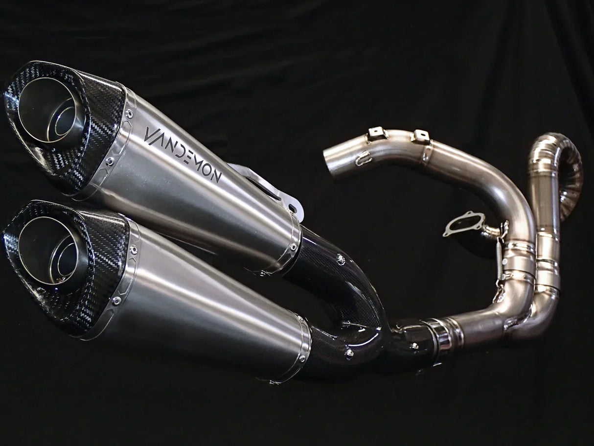 Vandemon Ducati Diavel 1200 Titanium Exhaust System 2011-2017 DUCDVLTITEXH15A VA-31