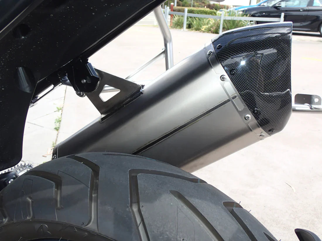 Vandemon BMW R1250GS Adventure Vandemon Titanium Exhaust System No Valve 2019-23 BMWR1250GSTIEXHCFB VA-23