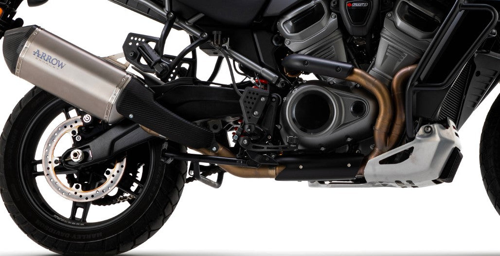 Arrow HD1250 Pan America '20/22 Homologierter Titan-Sonora-Schalldämpfer 72507sk