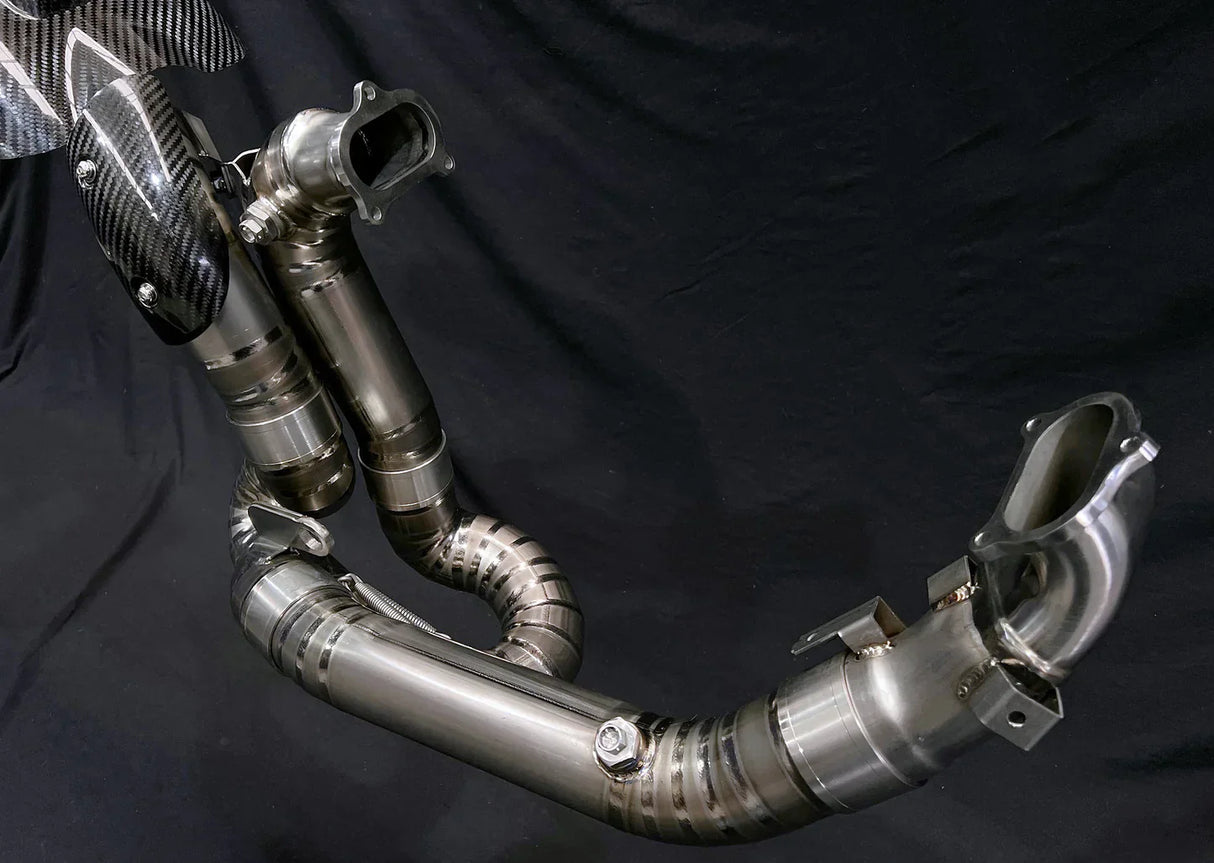 IN STOCK Vandemon Ducati Panigale 899-959 & Corse Vandemon High Mount Titanium Exhaust System DUC959TIEXHMESA VA-4