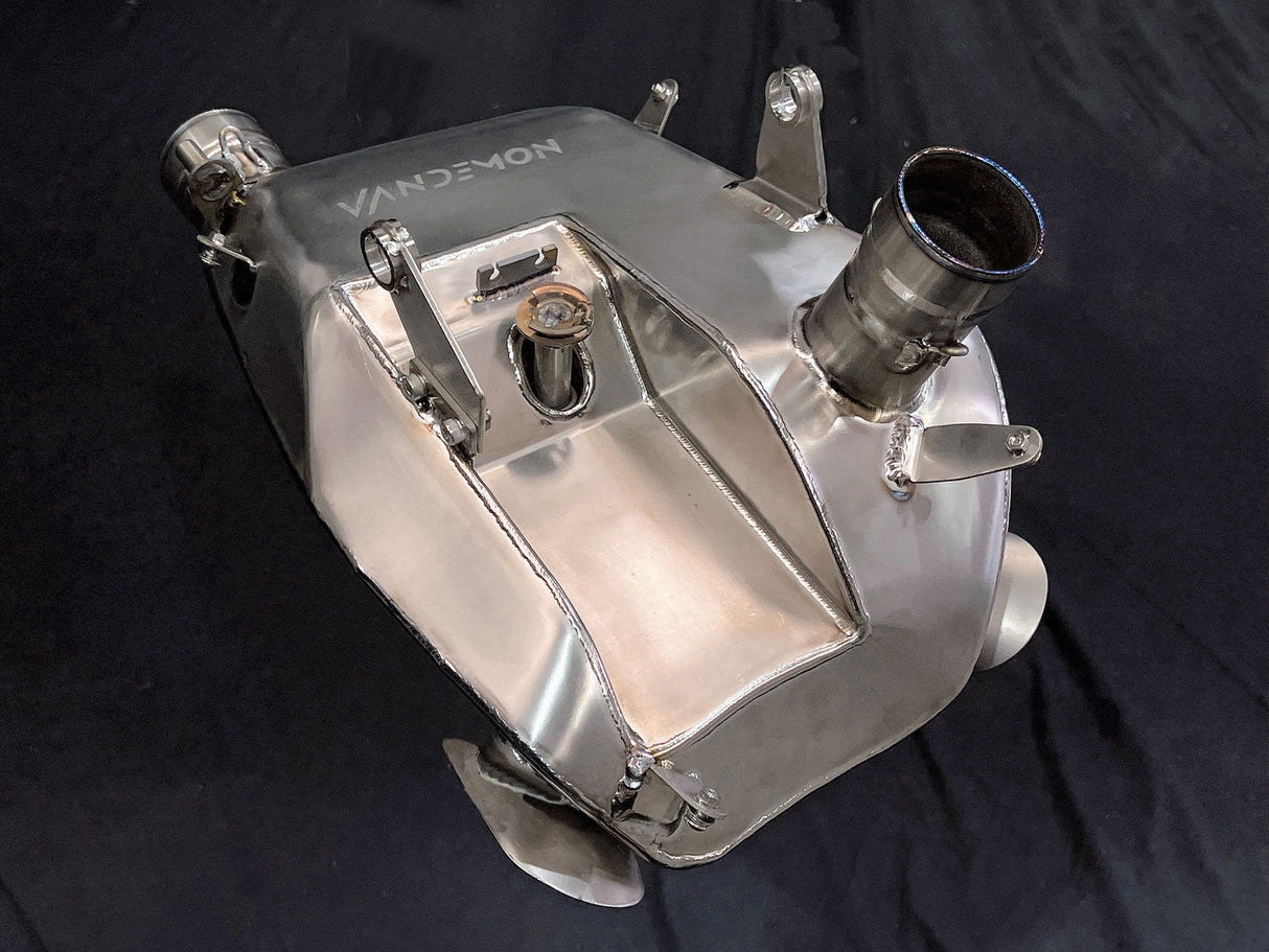 Vandemon Ducati Panigale V4 / V4S/ V4R & Streetfighter V4 Bimodal Stealth Titanium Slip-On 2018-2024 DUCV4PANTIEXHWVA VA-123