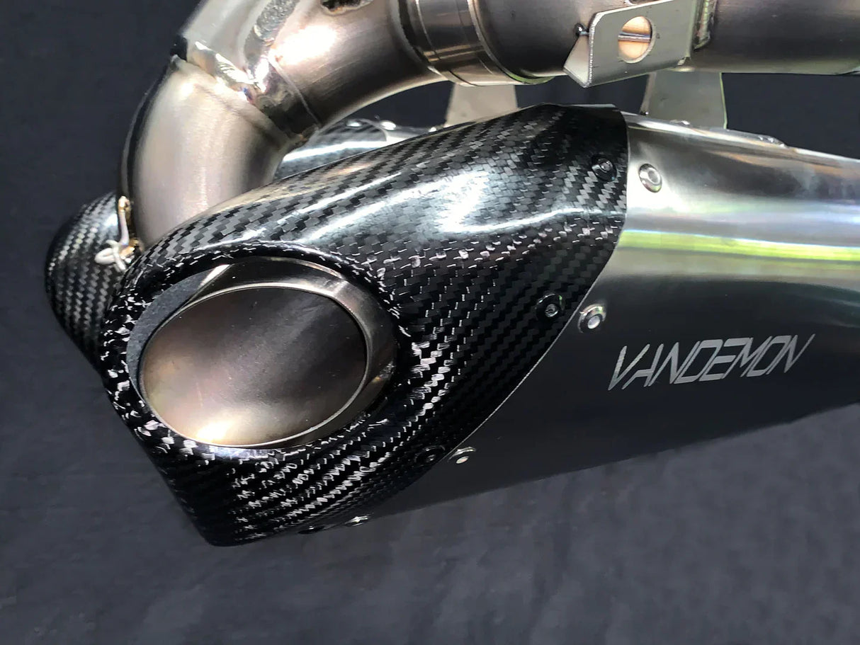 Vandemon Ducati Panigale 899,959,1199,1299 Titanium Belly Exhaust System 2011-18 DUC129TIEXBELA VA-122