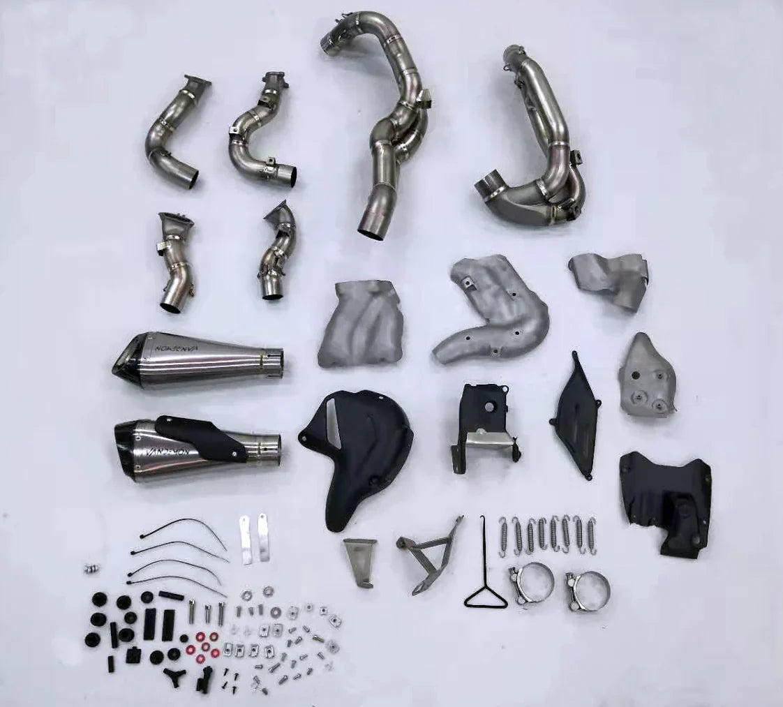 Vandemon Ducati Panigale V4S & V4R Full Titanium Exhaust Kit 2018-20 DUCV4TIEXHSYSNA VA-37