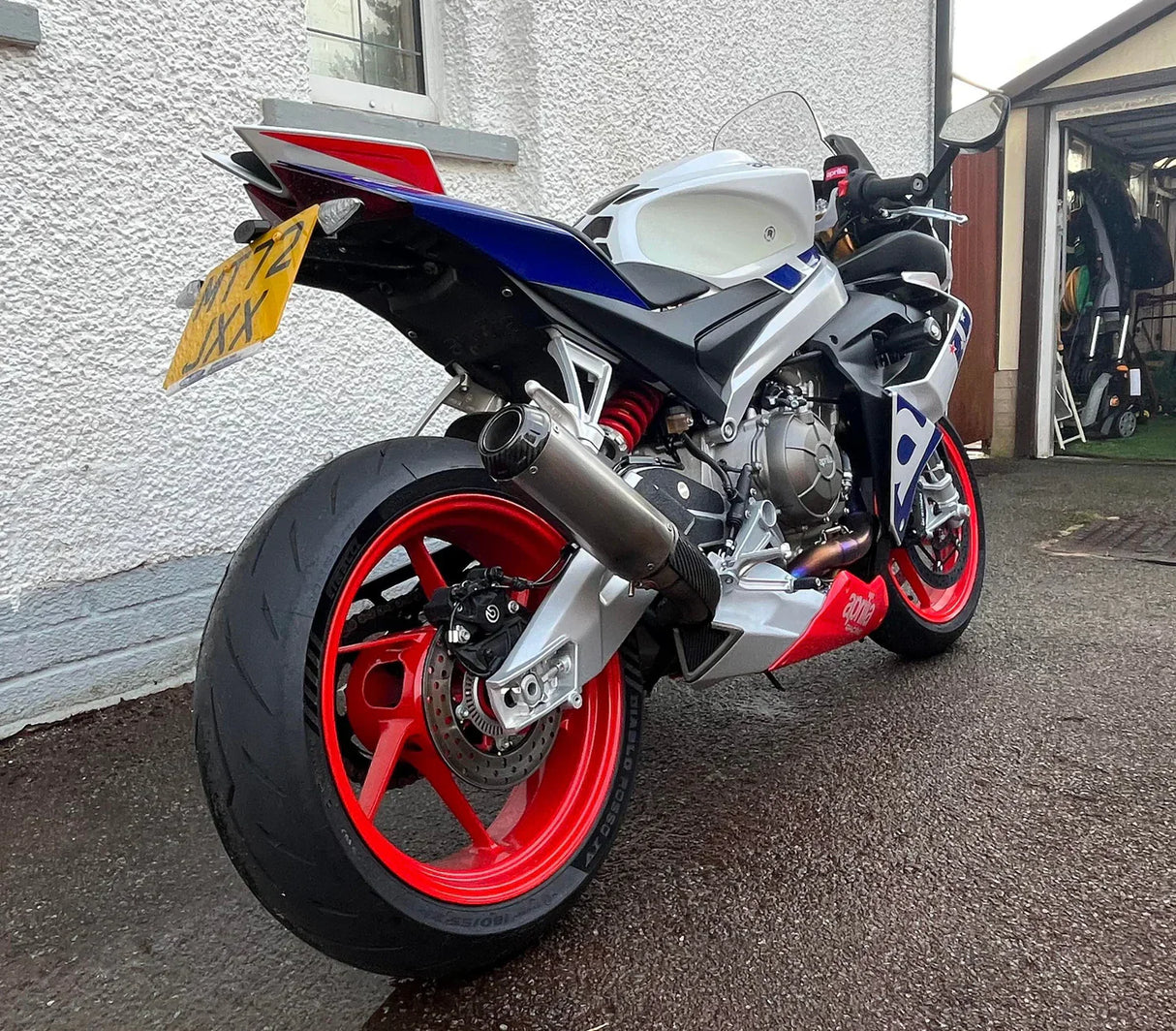 Vandemon Aprilia RS 660 & Tuono 660 Full Titanium Exhaust System 2021-2024 APRS660TITANEXA VA-92