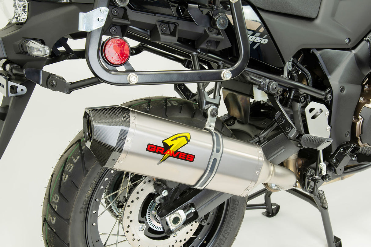Graves Motorsports Cat-Back Exhaust System V-Strom 1050 2020-2023 Exs-20vs1-Sot