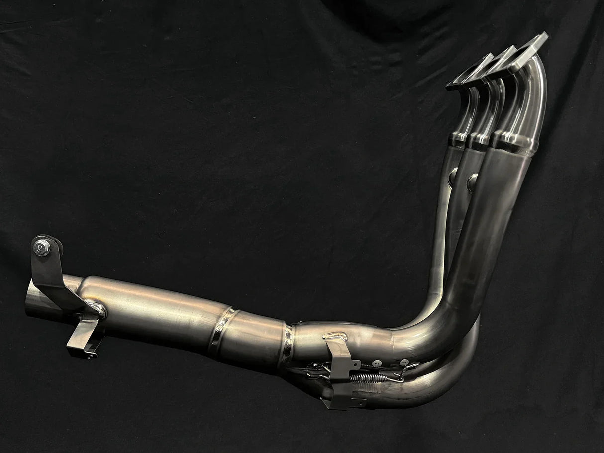 Vandemon Triumph Speed Triple 1200 RS & RR Titanium POLISHED Headers and Link Pipe TRIUM120SPDHEADRB VA-156