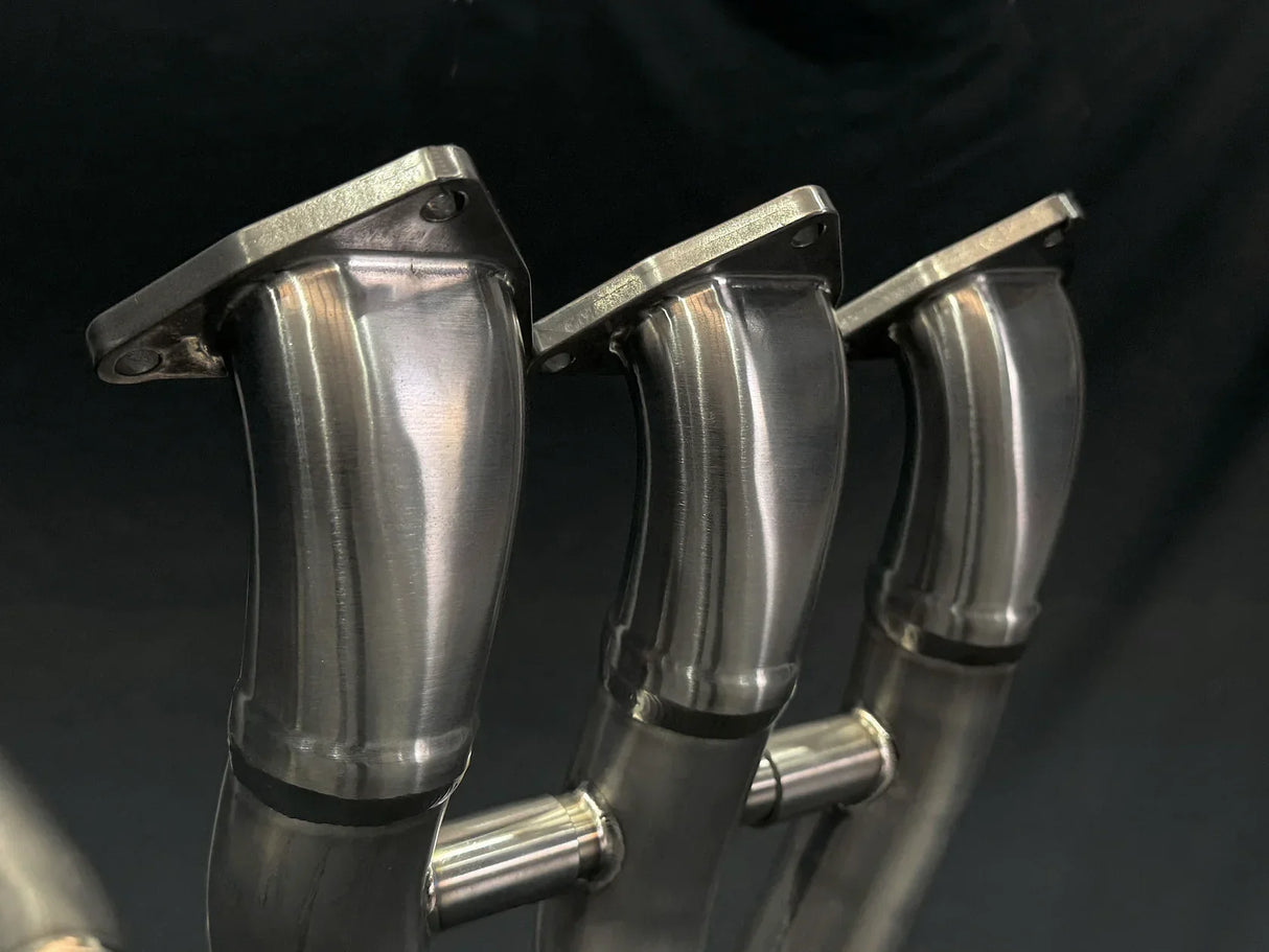 Vandemon Triumph Speed Triple 1200 RS & RR Titanium POLISHED Headers and Link Pipe TRIUM120SPDHEADRB VA-156