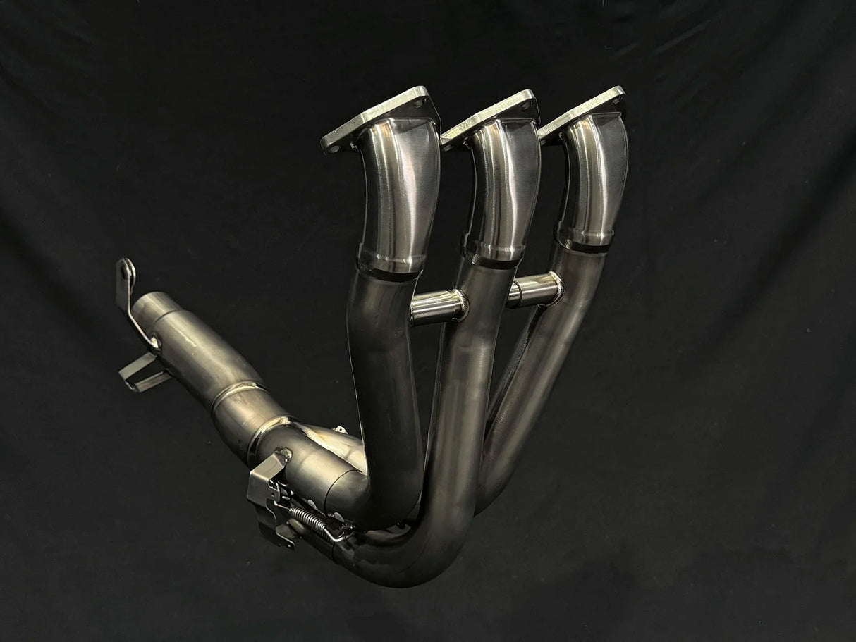 Vandemon Triumph Speed Triple 1200 RS & RR Titanium POLISHED Headers and Link Pipe TRIUM120SPDHEADRB VA-156