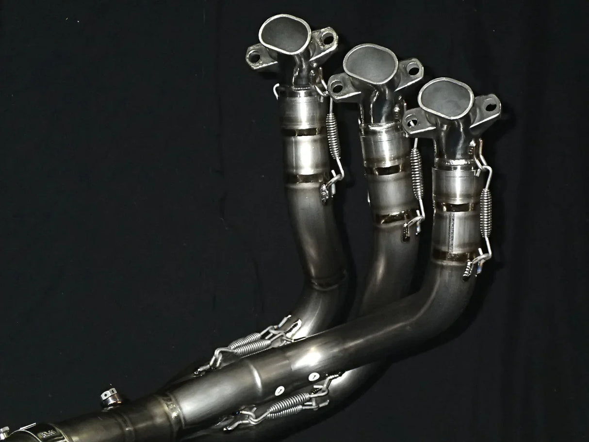 Vandemon Triumph 765 S/R/RS Street Triple Full Titanium Exhaust 2020-2024 TRIUM765STTIEXA VA-150