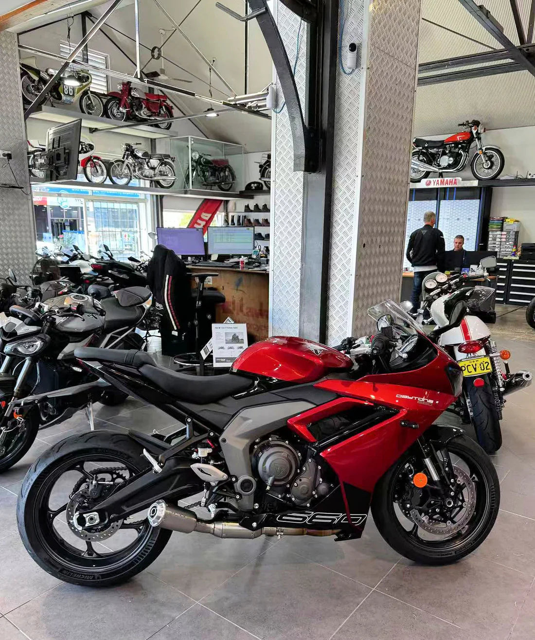 Vandemon Triumph Trident & Daytona 660 Titanium Exhaust System TRIUMTRIDNT660EXHA VA-160