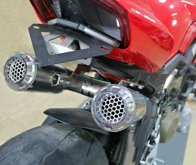 Vandemon Ducati Panigale & Streetfighter V4 Titanium High Mount 3/4 Slip-On 2023-2024 DUCV4SFTIMUFHMB VA-35