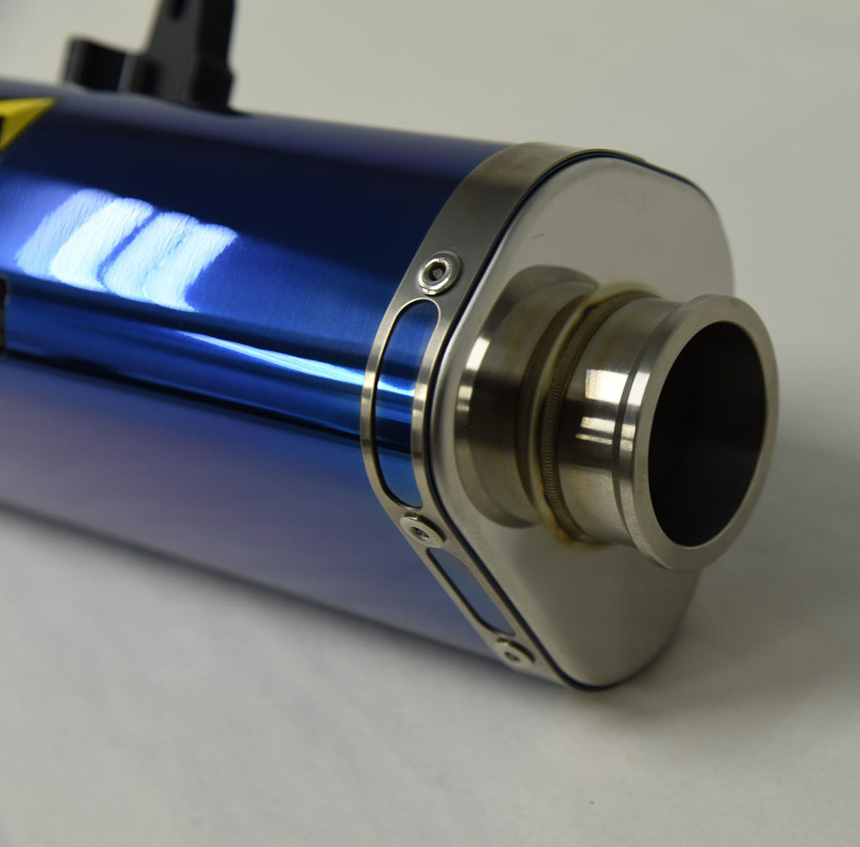 Graves Motorsports Titanium Elecktrick Blue Cat-Back Slip-On Exhaust R6 2006-2024 Exy-15r6-Cbtb