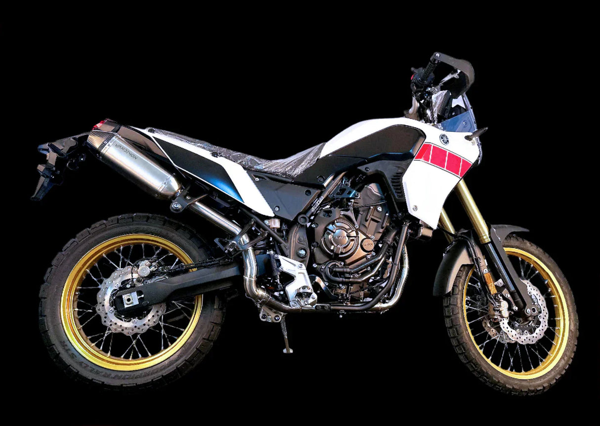 Vandemon T7 Yamaha Tenere 700 Adventure Full Titanium Exhaust System YAMATENR7TIEXHBRB VA-74