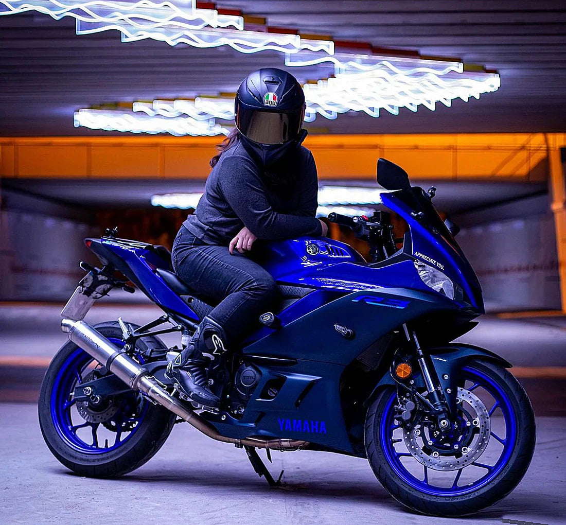 Vandemon Yamaha YZF-R3 MT-03 YZF-R25 Vandemon Stainless Steel Headers, Titanium Muffler YAMAR300EXHSSBRA VA-83