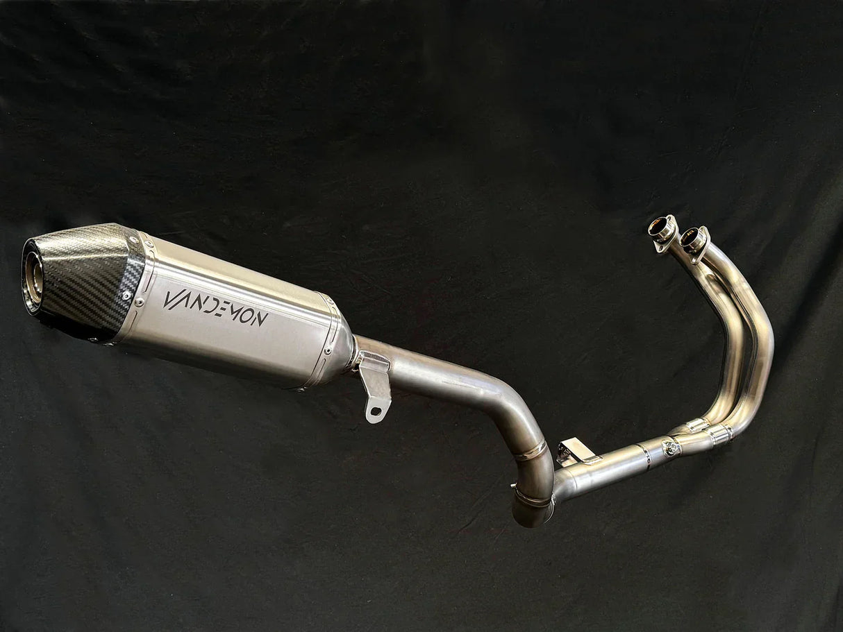 Vandemon T7 Yamaha Tenere 700 Adventure Full Titanium Exhaust System YAMATENR7TIEXHBRB VA-74