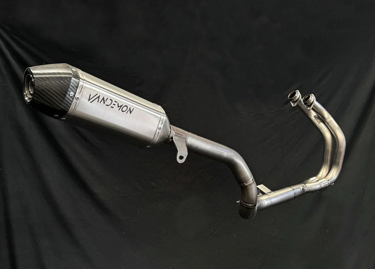 Vandemon T7 Yamaha Tenere 700 Adventure Full Titanium Exhaust System YAMATENR7TIEXHBRB VA-74