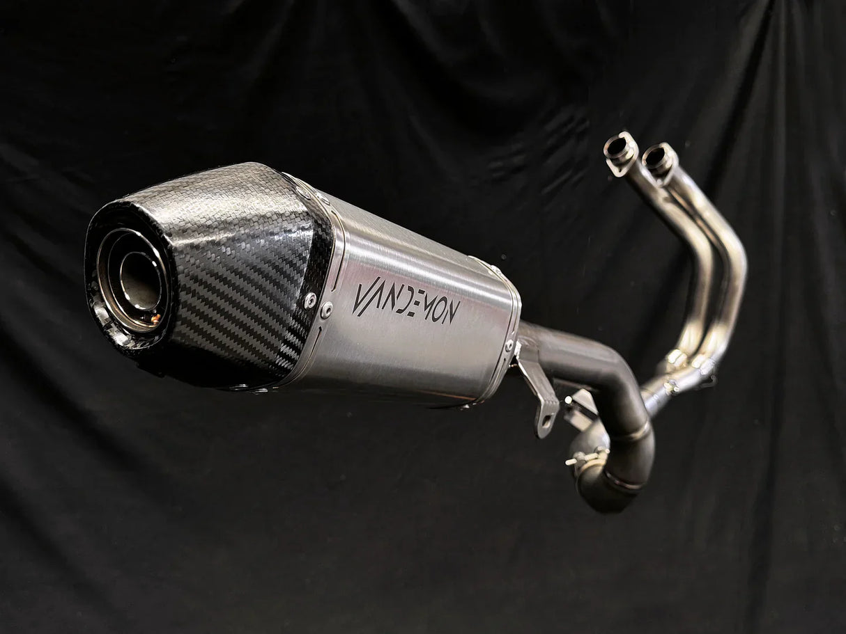 Vandemon T7 Yamaha Tenere 700 Adventure Full Titanium Exhaust System YAMATENR7TIEXHBRB VA-74