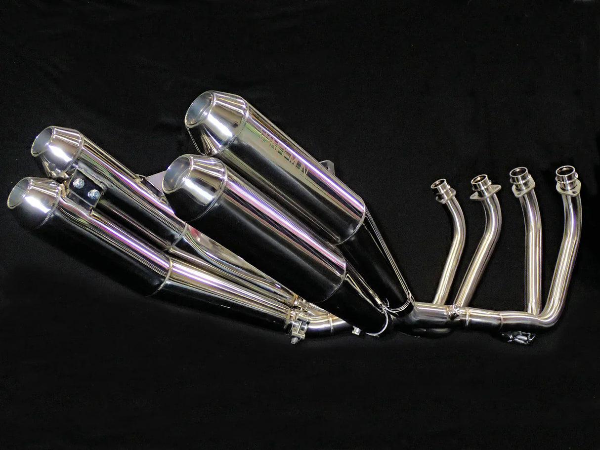 Vandemon Retro Stainless Steel Exhaust System Z900RS Cafe Racer 2018-24 KAWAZ900RS424SSEXHA VA-66