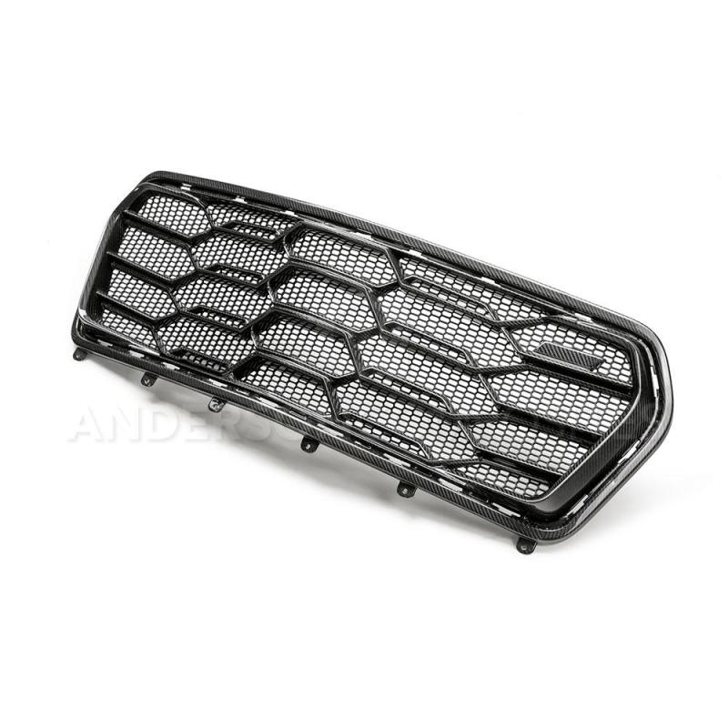 Anderson Composites 17-18 Chevrolet Camaro ZL1 1LE Front Lower Grille AC-FG17CHCAMZL